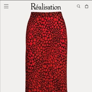 Realisation Par heart skirt (midi)